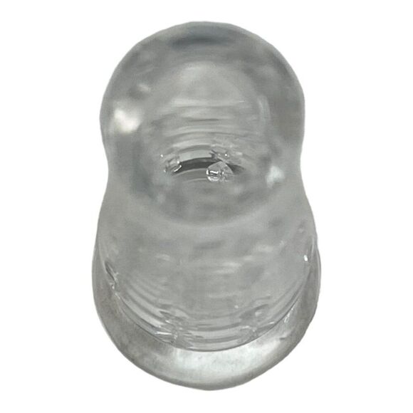 Vintage WATERFORD CRYSTAL Bud Floral Vase Ardan Enis Pattern Clear 7" Flowers - Picture 3 of 5